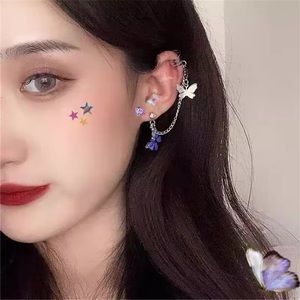 Butterfly ear clips